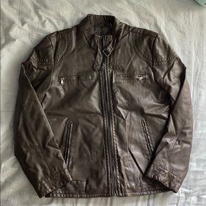 Leather jacket